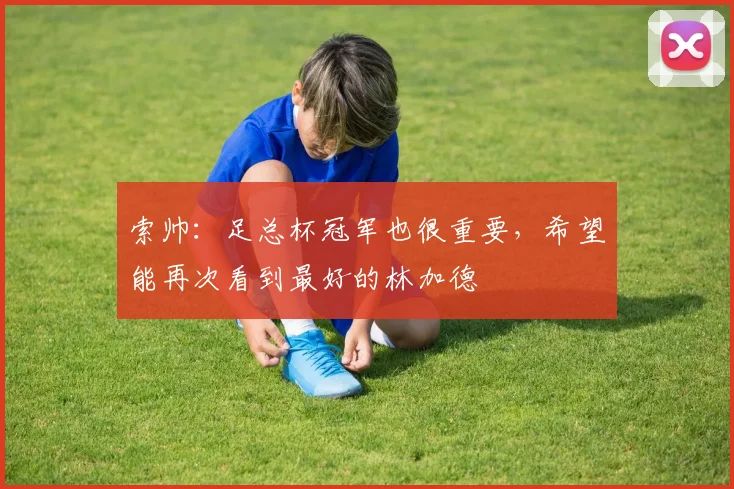 索帅：足总杯冠军也很重要，希望能再次看到最好的林加德